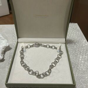 Sterling Silver - JUDITH RIPKA 11mm Cable Chain 20" Heavy Necklace - 100g